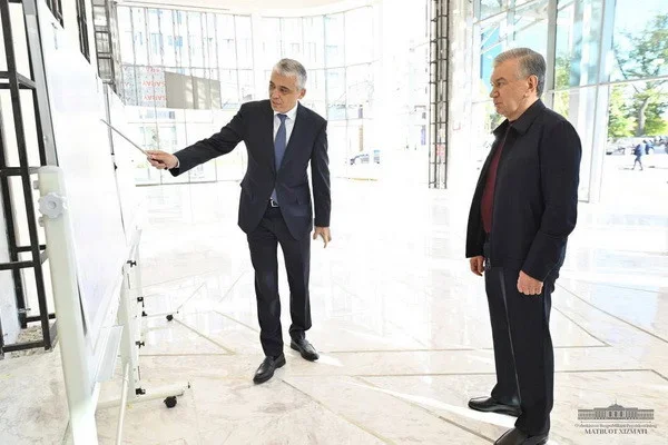 В «Tashkent city» возводятся новые здания