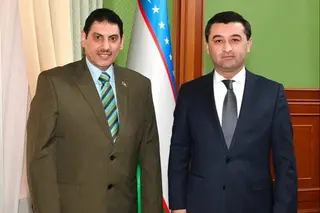 Foreign Minister of Uzbekistan receives the Ambassador of Kuwait