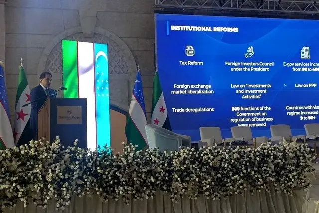 Uzbekistan showcases electrical products at Syria forum