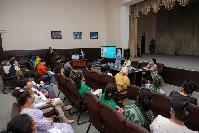 A series of training seminars for women entrepreneurs was held in Tashkent region