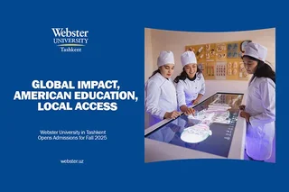 Webster University in Tashkent opens admission to extended programs with full scholarships, first-year discounts, and global recognition