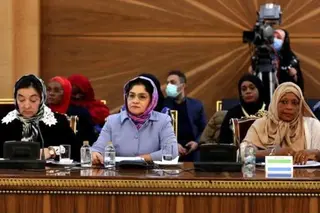 A delegation of Uzbekistan takes part in the first international congress of influential women