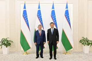 Foreign Minister of Uzbekistan receives Ambassador of Azerbaijan