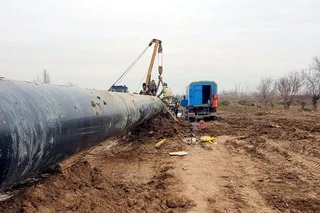 New main gas pipeline is constructed in Uzbekistan