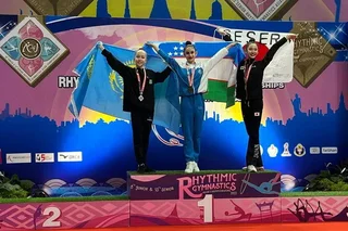 Узбекские грации завершили чемпионат Азии с 17 медалями