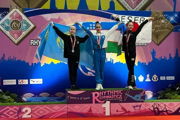 Узбекские грации завершили чемпионат Азии с 17 медалями