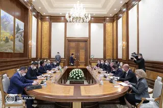 Senate hosts a meeting with the Minister of Foreign Affairs of the Republic of Latvia