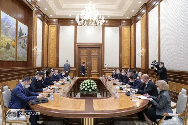 Senate hosts a meeting with the Minister of Foreign Affairs of the Republic of Latvia
