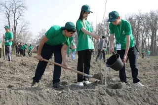 "Garden of Young Ecologists" established in Zarafshan National Park