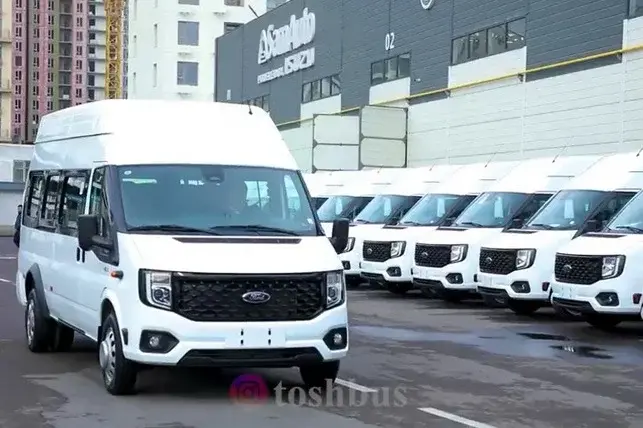 “Toshavtobustrans” MCHJ tog‘li hududlarda xavfsiz tashishlar uchun zamonaviy Ford mikroavtobuslarini joriy etmoqda