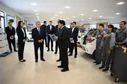 Президент Узбекистана ознакомился с работой техникума «Андижан-Хуаня»
