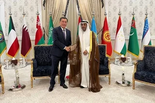 Vladimir Norov holds talks with the Secretary General of the Cooperation Council of Arab States