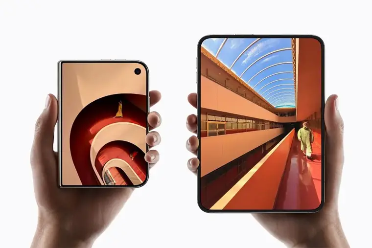Apple Presents First Foldable iPhone Duo