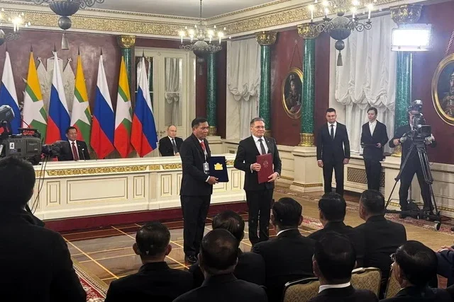 Россия и Мьянма подписали межправительственное соглашение о строительстве атомной станции малой мощности