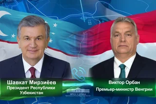 Ўзбекистон ва Венгрия етакчилари ҳар томонлама ҳамкорликни янада кенгайтириш муҳимлигини таъкидладилар
