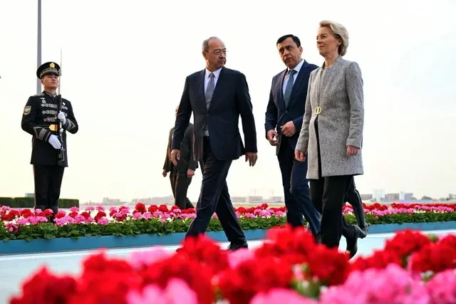 Yevropa komissiyasi prezidenti Ursula fon der Leyen O‘zbekistonga keldi