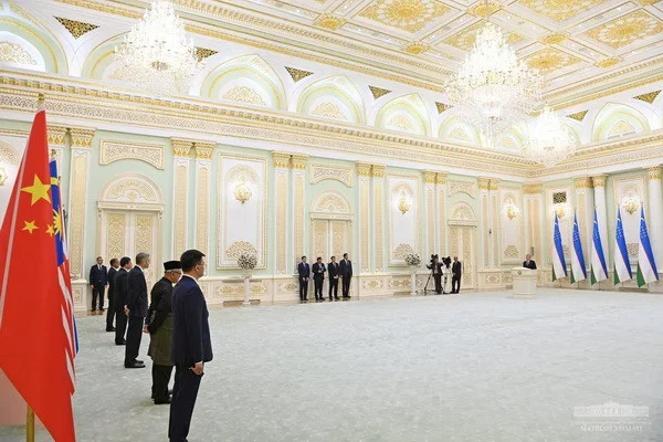 President of Uzbekistan receives the credentials of the newly appointed foreign ambassadors