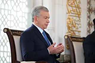 Шавкат Мирзиёев посетил комплекс Хазрати Хизр в Самарканде