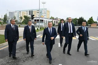 Президент посетил Студенческий городок