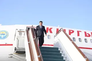 President of the Kyrgyz Republic arrives in Uzbekistan