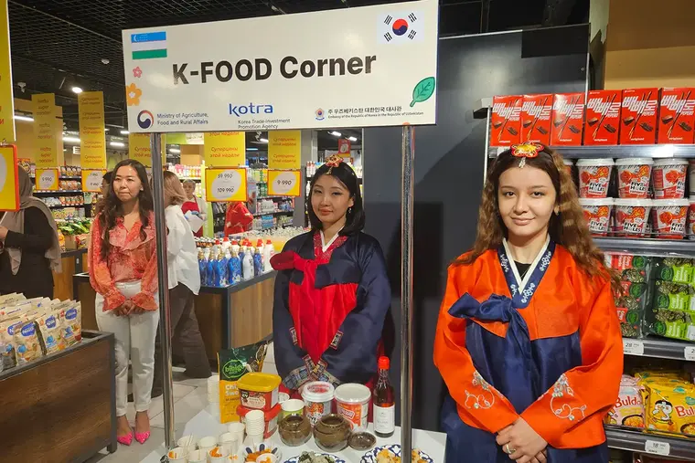 В Korzinka в Ташкенте открылся K-Food Corner