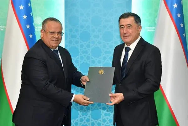 Vladimir Norov receives the newly appointed Ambassador of the Algeria