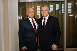 O‘zbekiston Prezidenti Iordaniya Podshohi bilan uchrashuv o‘tkazdi