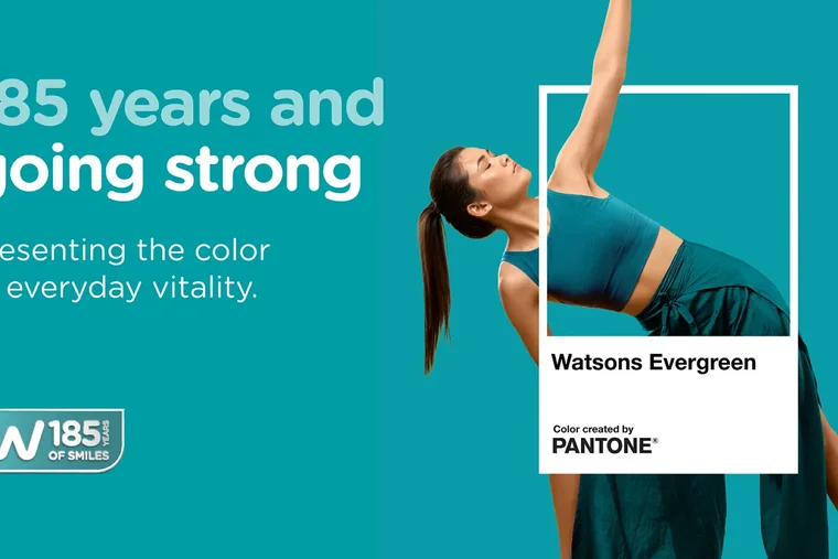 Watsons Unveils "Watsons Evergreen" with Pantone to Celebrate 185 Years of Trusted Care and Everyday Vitality