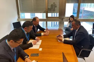 Minister of Health of Uzbekistan invited the Director General of WHO to visit our country