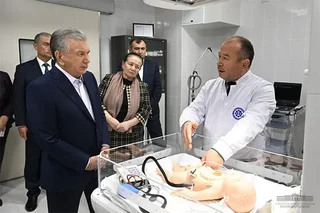 Қарши шаҳрида Она ва бола саломатлиги тиббиёт маркази барпо этилди