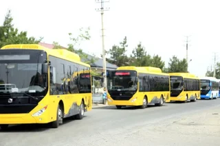 До конца года в Хорезм будет доставлено 100 новых автобусов