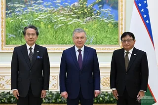 Ўзбекистон Президенти Япония делегациясини қабул қилди