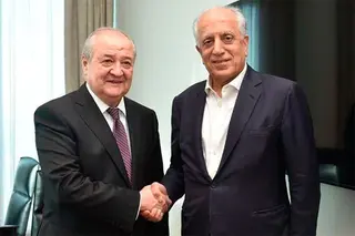Kamilov and Khalilzad hold talks in Doha