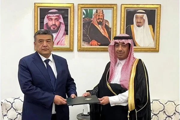 Ambassador of Uzbekistan presents copies of his credentials to the Ministry of Foreign Affairs of Saudi Arabia