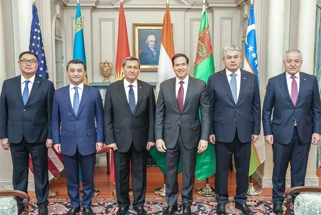 Central Asian Foreign Ministers Meet with U.S. Secretary of State