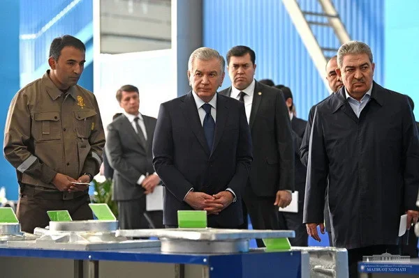 Президент Қуюв-механика заводининг салоҳияти билан танишди