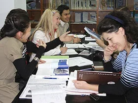 US Embassy donates books to the Uzbek business school 
