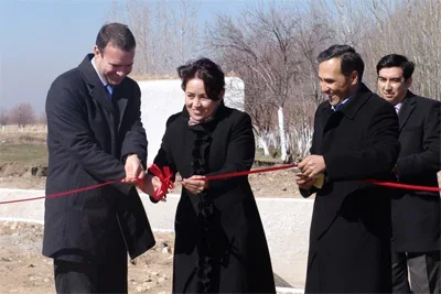 Machine canal of ‘Mehnatobod-3’ launched in Samarkand region