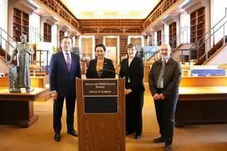 Library of Congress donated valuable books from Uzbekistan