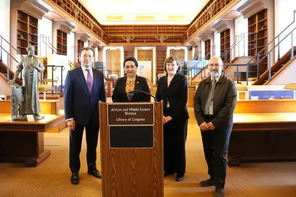 Library of Congress donated valuable books from Uzbekistan