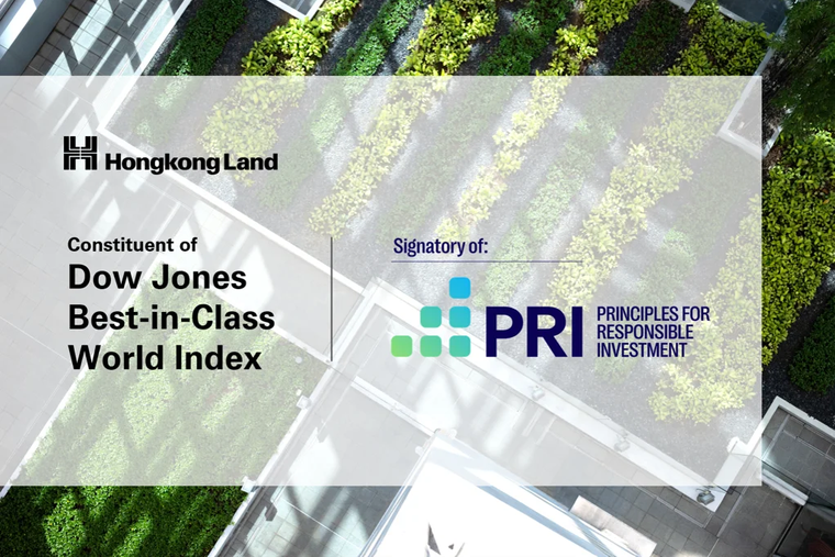 Hongkong Land Recognised as Global Leader in Sustainability Industry Rankings