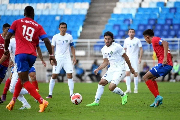 National team of Uzbekistan loses to Costa Rica in the last minutes
