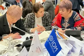 Representative of the National Center takes part in the event on labor migration in Kazakhstan