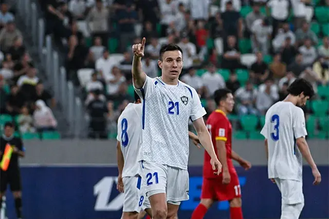 Сборная Узбекистана разгромила Кыргызстан 4:0 и вышла в финал CAFA Nations Cup