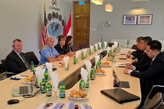 O'zbekiston Ichki ishlar vazirligi delegatsiyasi Vengriya huquqni muhofaza qilish organlari xalqaro akademiyasi faoliyati bilan tanishdi