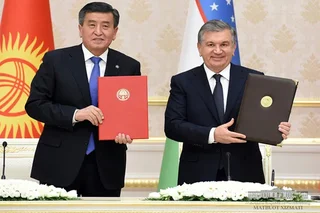 Uzbekistan and Kyrgyzstan sign number of documents