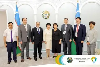 Representatives of MoPE and EduLink Global discuss issues of further improvement of the educational platform "S-Board"