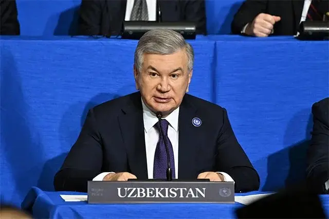 Ўзбекистон Президенти Вашингтонда бўлиб ўтган Тинчлик Кенгашининг очилиш мажлисида иштирок этди