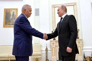 Ислам Каримов и Владимир Путин провели неформальную встречу