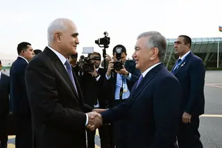 Mirziyoyev Arrives in Baku for CICA Summit on 15 October